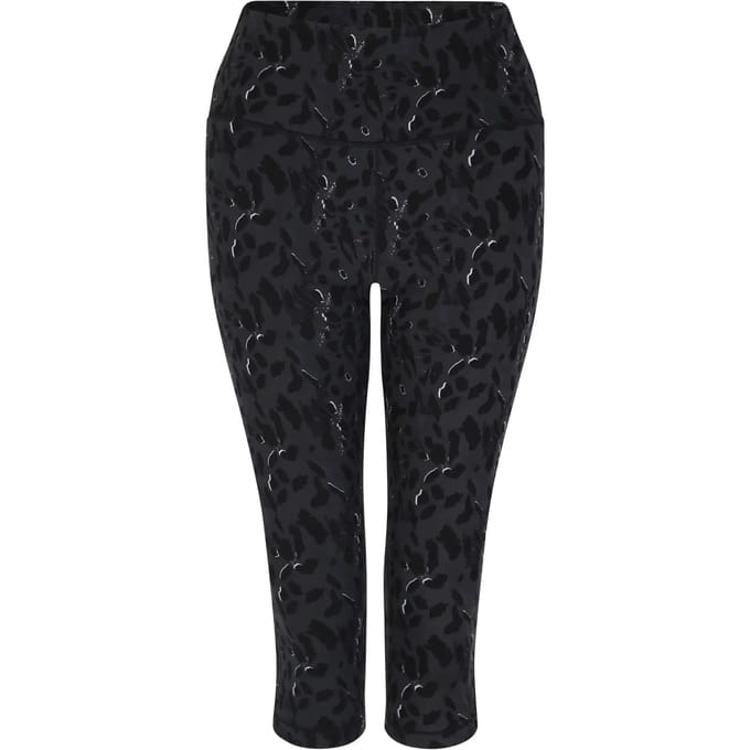 Dare2b Influential 3/4 Leggings Zwart 58 / Regular Vrouw