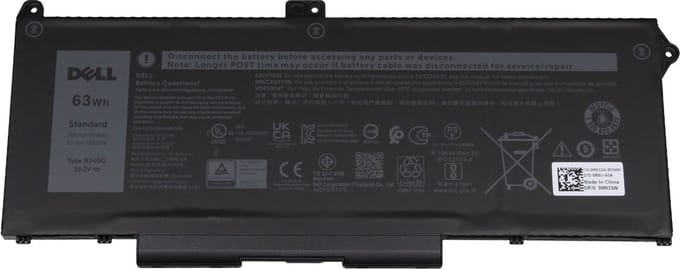 Dell 1K2CF Batterij - 63Wh - (15,2V 4-cels)