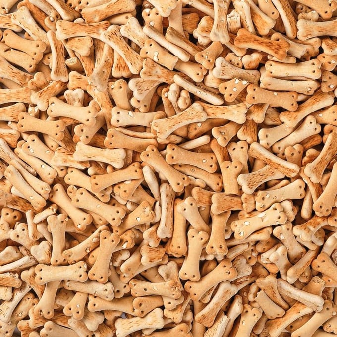 Antos Biscuits Rijst vanille Vegetarische hondenkoekjes 2.5 Kg