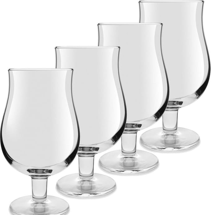 Royal Leerdam Speciaal bierglazen/tulpglazen - 12x stuks - 400 ml Mainz - Bierglas