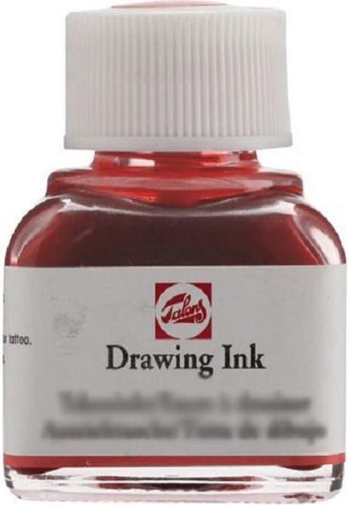 talens tekeninkt 11ml kleur 311 vermiljoen