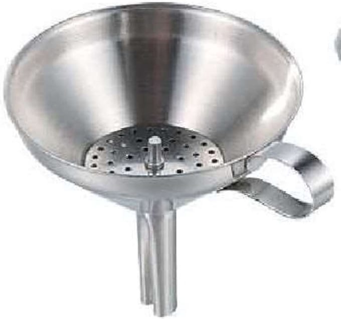Trechter inox met zeef 10.5x10.2cm