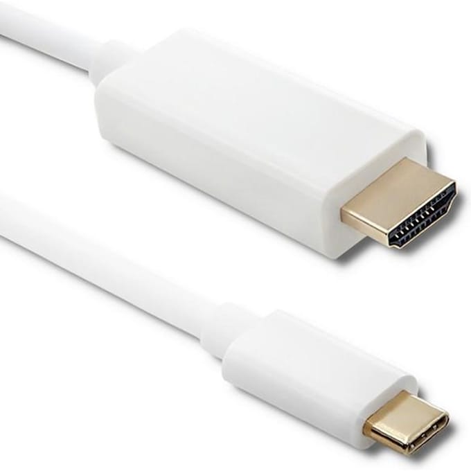 Qoltec USB 3.1 Type C-kabel mannelijk/HDMI A mannelijk |   4K |   Alternatieve modus |   2m