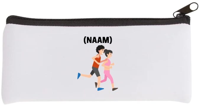 Akyol - hardloop met eigen naam Etui - Hardlopen - hardloper - sport - 20 bij 9 cm