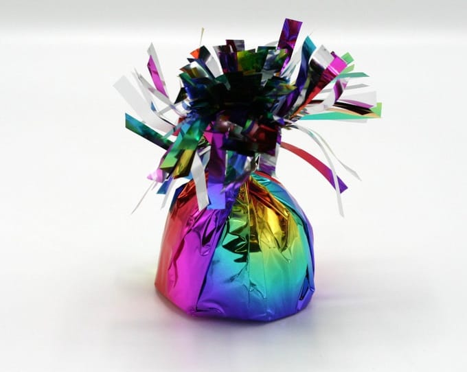 Ballongewicht - Regenboog - 170gr.