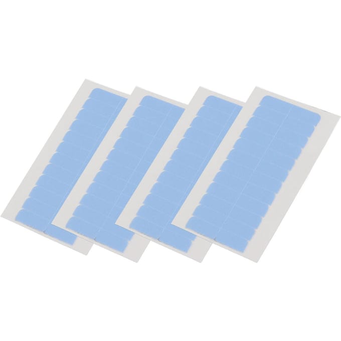 Set van 60 stuks Skin Weft haarverlenging, dubbelzijdige kleefstrip en supertape-lipjes voor schoonheidstools white