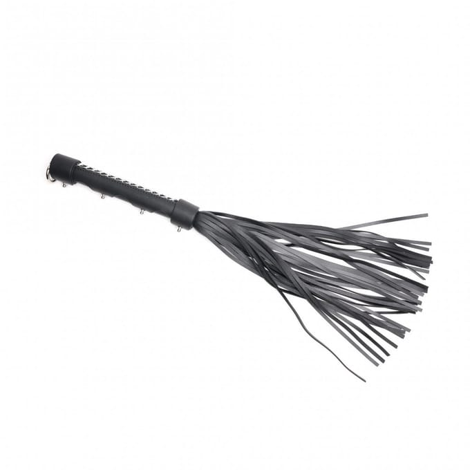665 Vegan - Flogger - Kunstleer - Zwart