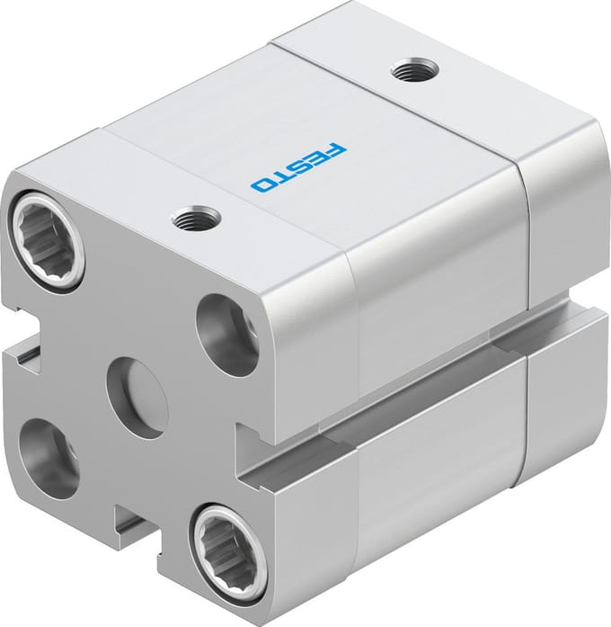 Festo Compacte Cilinder 25mm Boring 10mm Slag ISO 21287 Dubbelwerkend - 577174 - P2BU5