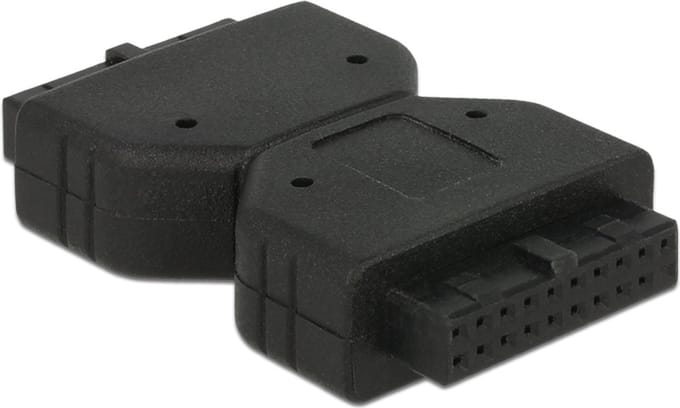Pin Header koppelstuk USB3.0 (v) - USB3.0 (v)