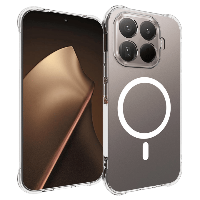 CaseBody Xiaomi 17T Magnetisch Hoesje Transparant