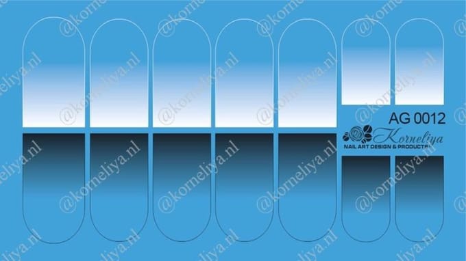 Korneliya Airbrush Waterdecal AG 0012 combi