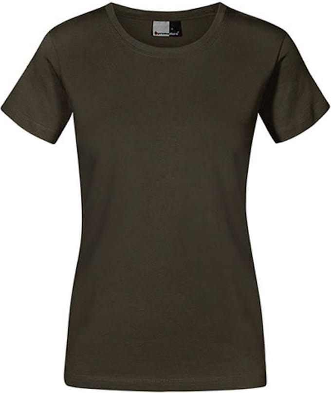 Promodoro Women´s Premium-T E3005 - Khaki - M
