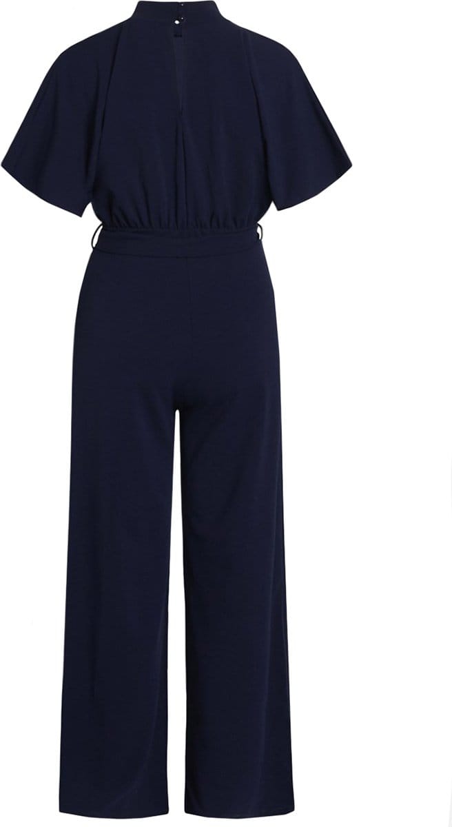 SISTERS POINT GIRL-JU Dames Jumpsuit - Navy - Maat S