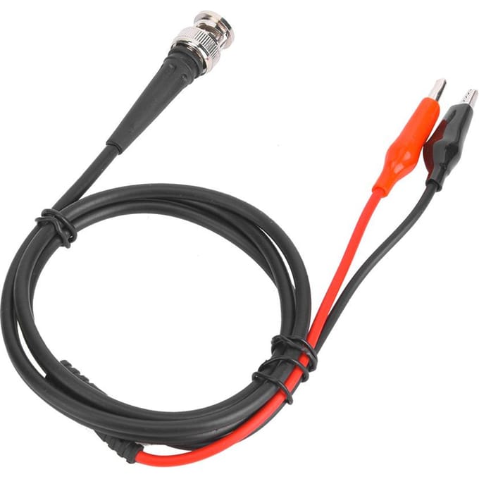 Câble Coaxial à Clip BNC Ligne de Test Générateur de Signal de Fonction Accessoires 90cm 50 Ohm
