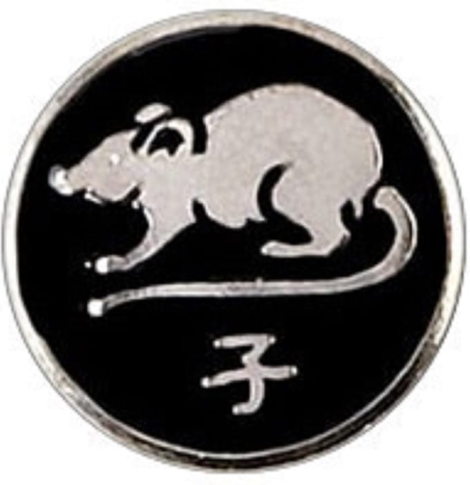 Visconti - My Pen System - pen personaliseren -  Chinees sterrenbeeld rat (2 stuk)