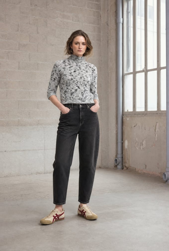 Fancy pongo sweater 26507 | Grey - Grey / S