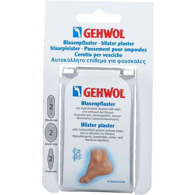 Gehwol Blarenpleisters Hydrocol 11127622 2x3 Pleister