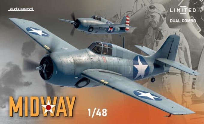Eduard Plastic Kits 11166 MIDWAY DUAL COMBO Limited edition Bouwpakket Schaal 1:48