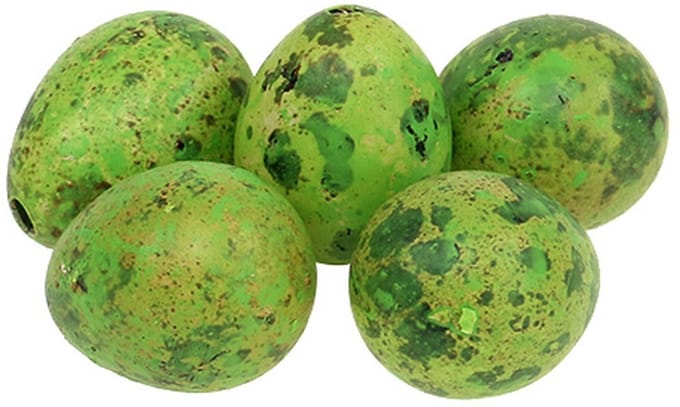 Kwartel eitjes 3 cm groen 50 stuks, 50 Stück