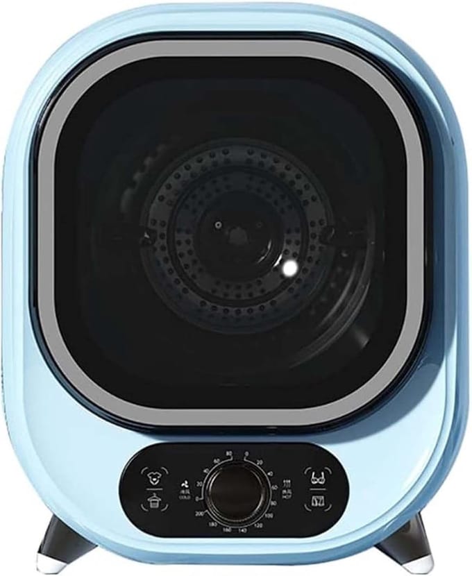 Compacte Draagbare Mini Wasdroger 5 kg - Ideaal voor Kleine Ruimtes & Appartementen