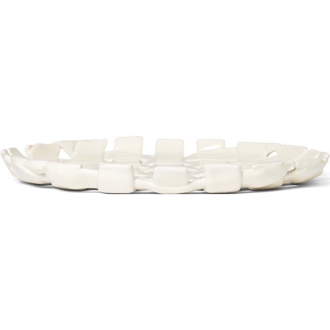 Ferm Living Plait dienblad - off white