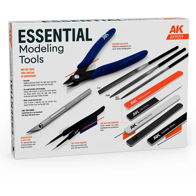 Set van modelbouwgereedschap AK Interactive