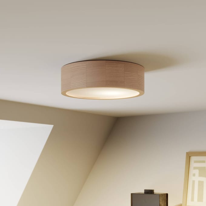Envostar Kerio plafondlamp, Ø 27 cm, wit