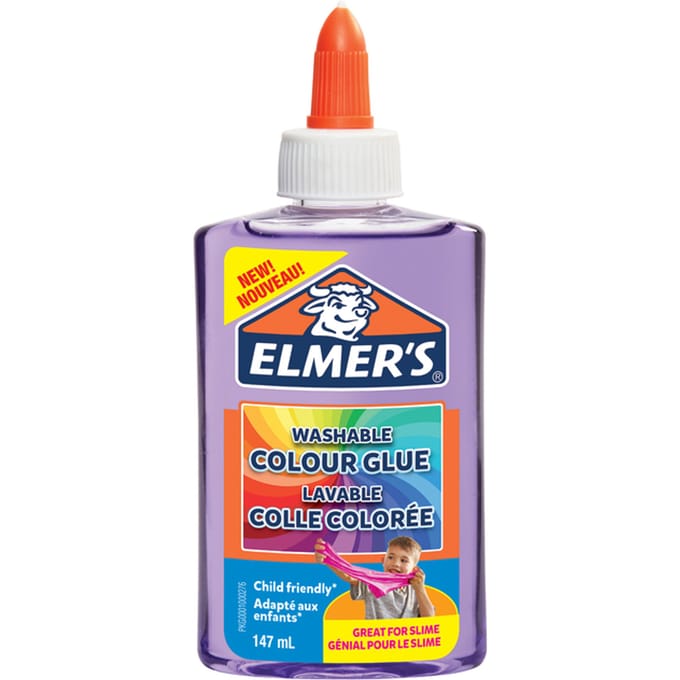 Kinderlijm Elmer's transparant paars