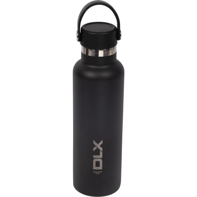 Trespass Langavat DLX Geïsoleerde Fles van 600 ml (Zwart)