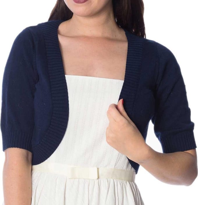 Dancing Days - In a Circle Bolero - S - Blauw