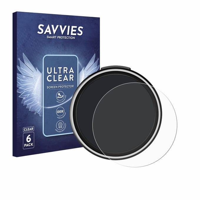 Savvies - Screenprotector voor OOONO CO-Driver NO2 Plus - Folie Beschermfolie transparant 6 Stuks