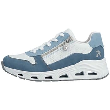 Rieker Sport Sneakers - Dames - Blauw - Maat:38