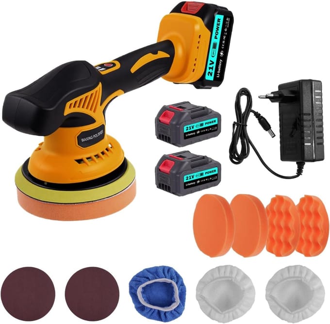 MKSS® Poetsmachine Auto - Polijstmachine - Schuurmachine