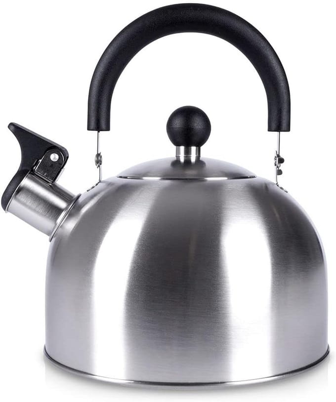 Waterkoker - Fluitketels Voor op Gas - Heetwaterdispenser - Camping - Compact