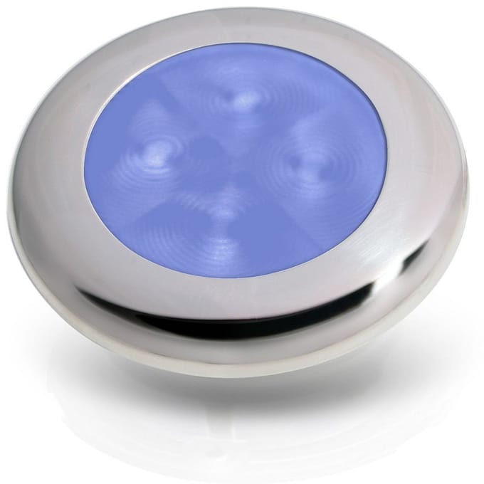 Hella Spot SlimLine Round LED 12V blauw/chroom | 2XT 980 502-221