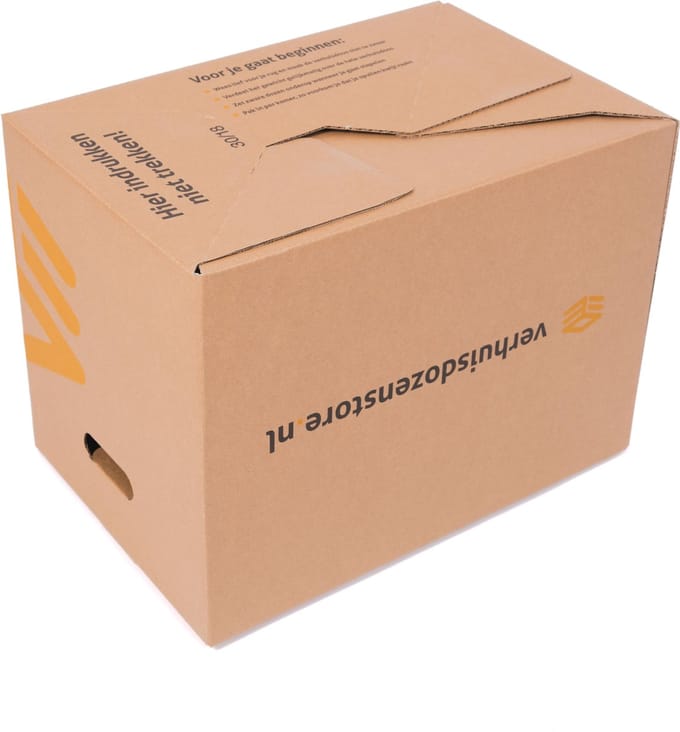 Verhuisdozen standaard autolock pakket 60 stuks - 55 Liter