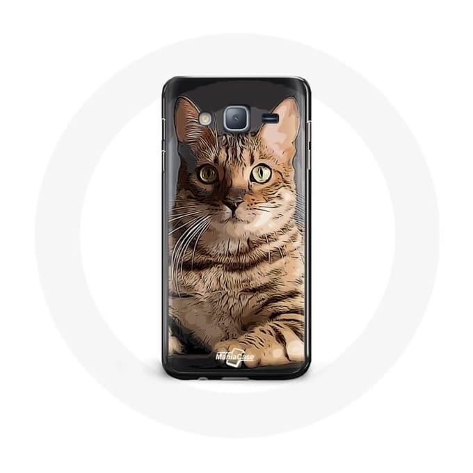 Case voor Samsung galaxy J7 2016 Bengaalse kattenras