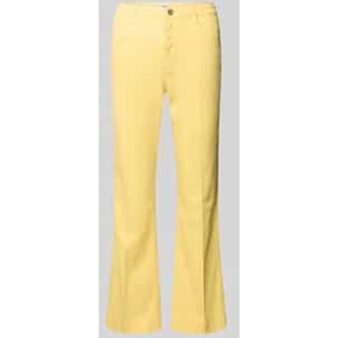 Brax Dames Jeans  Style MARY S BOOT BUTTERCUP, denim lichtgeel, maat 44
