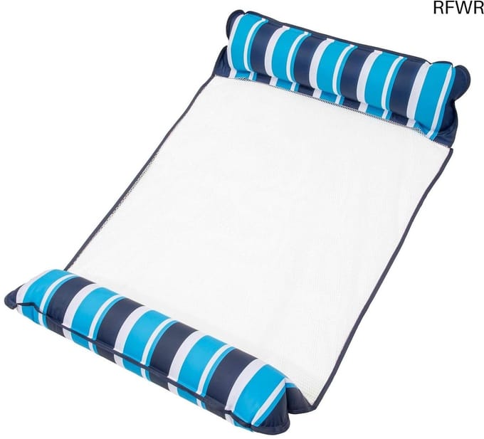 RFWR® 4-in-1 Monterey Hammock Zwembad Float - Multi-Purpose Opblaasbare Water Hangmat voor Volwassenen