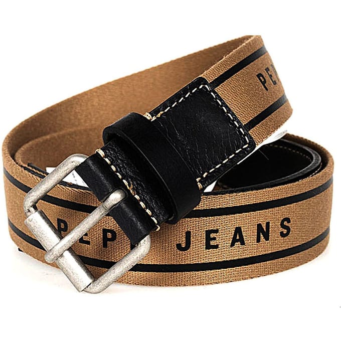 Pepe Jeans riem Berni Mannen zwart