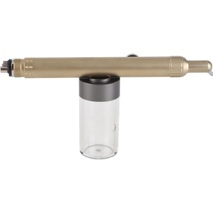 Dental Sandblasting Polisher Stainless Steel 360 degrees  Rotating Nozzle Dental Cleaning Polishing Jet gray