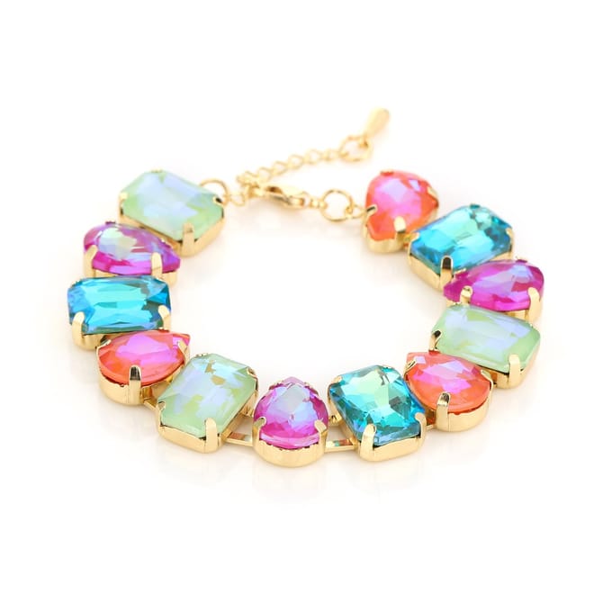 Michelle Bijou - Strass Armband in vele kleuren