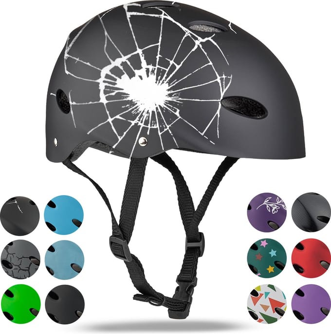 Apollo Verstelbare Fietshelm Skatehelm met ontwerp