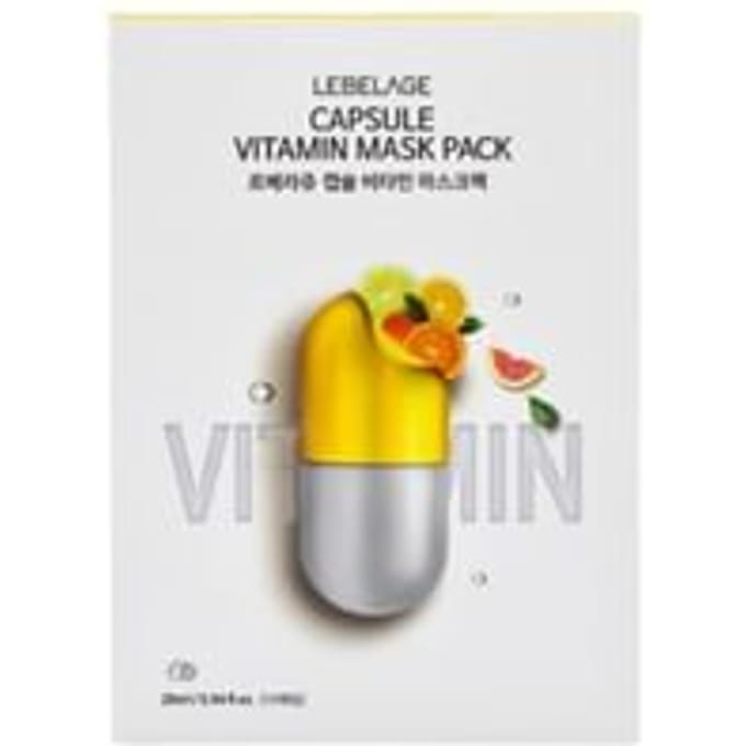LEBELAGE - Capsule Mask Pack Set - 4 Types Vitamin