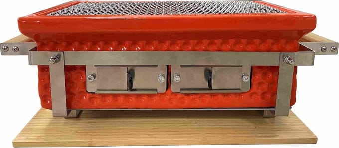 Keij Kamado - Shichirin - Hibachi - Tafelgrill - oranje