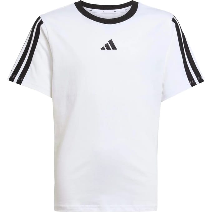 Adidas Essentials T-shirt Met Korte Mouwen Wit 9-10 Years Kinderen