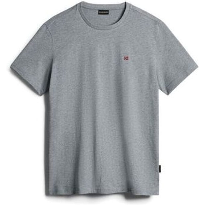 T-shirt Napapijri SALIS SS SUM NP0A4H8D-160 MED GREY MEL