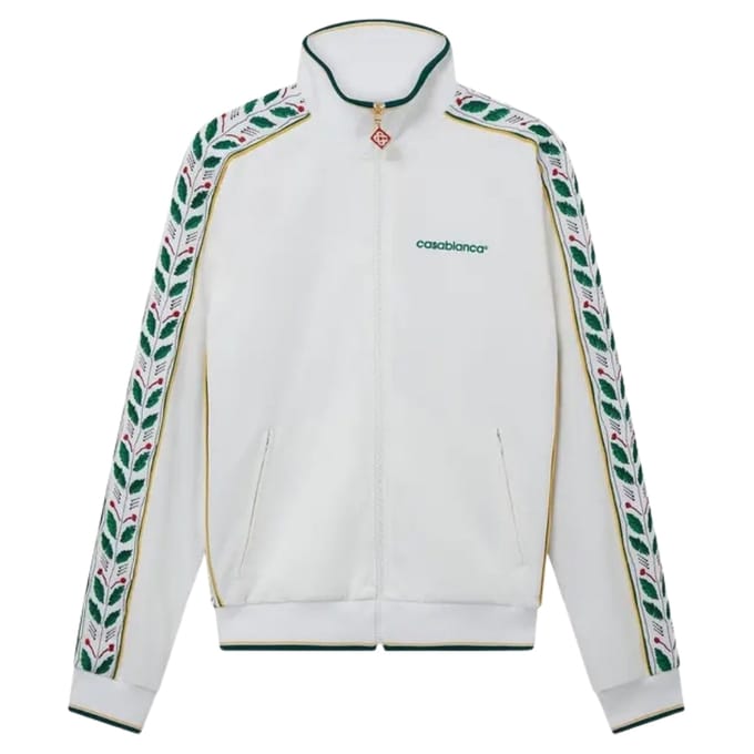 Casablanca Seasonal Laurel Track Top Witte Jassen