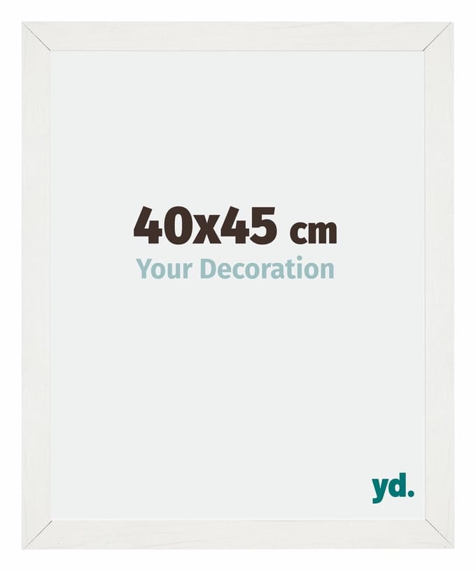 Your Decoration - Fotolijst 40x45 cm - MDF - Wit Geveegd - Mura