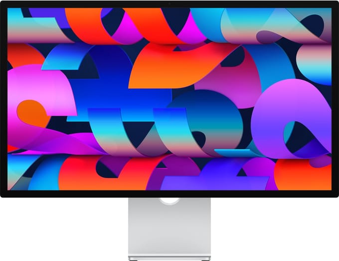 27" Apple Studio Display - 5120x2880 (5K) - 60Hz - IPS - 96W USB-C - VESA